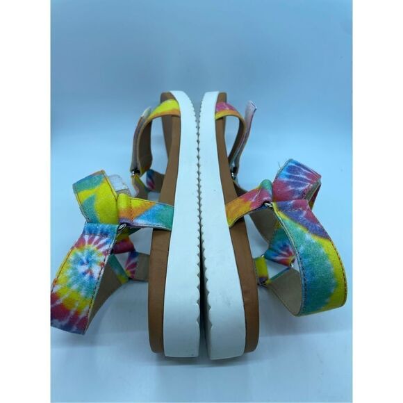 JELLYPOP RAINBOW TYD DYE QUESTS SANDALS
WOMENS Size 8.5 - Picture 5 of 12